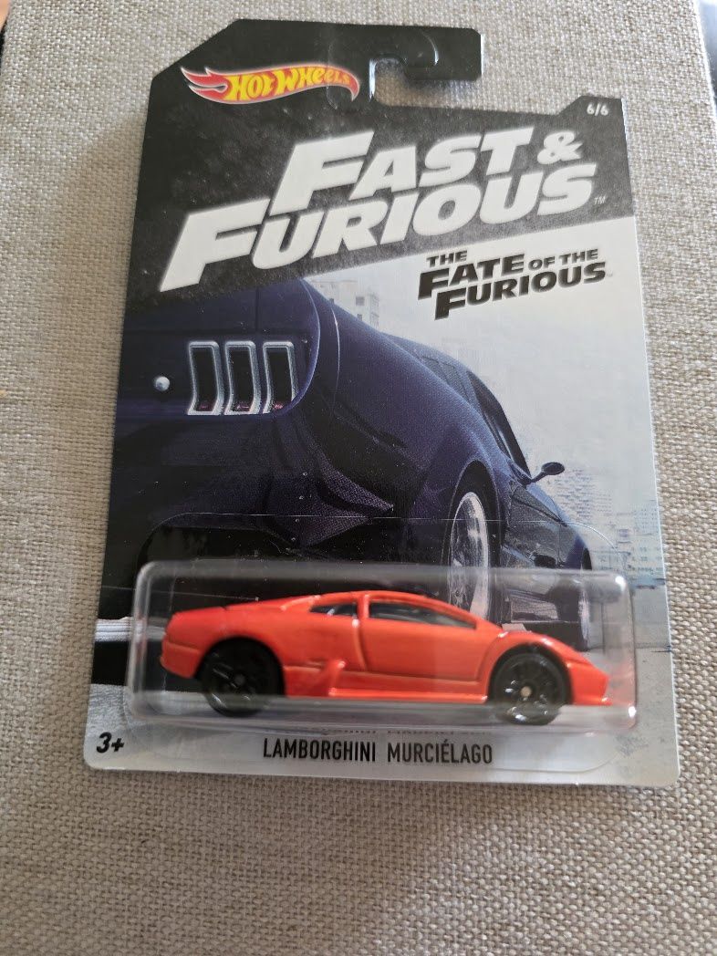 Hot Wheels Fast &amp; Furious Fate of the Furious Lamborghini Murcielago 6/6 Orange