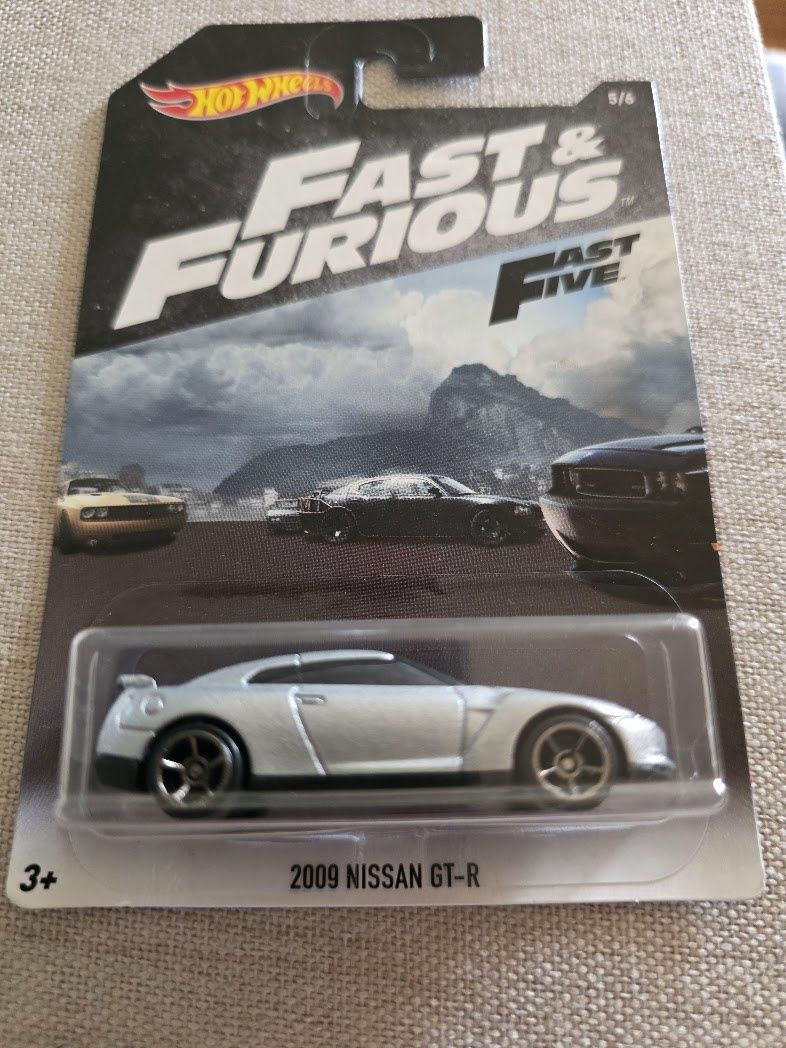 2018 HOT WHEELS 2009 NISSAN GT-R FAST &amp; FURIOUS BRIAN O'CONNER/PAUL WALKER DROVE