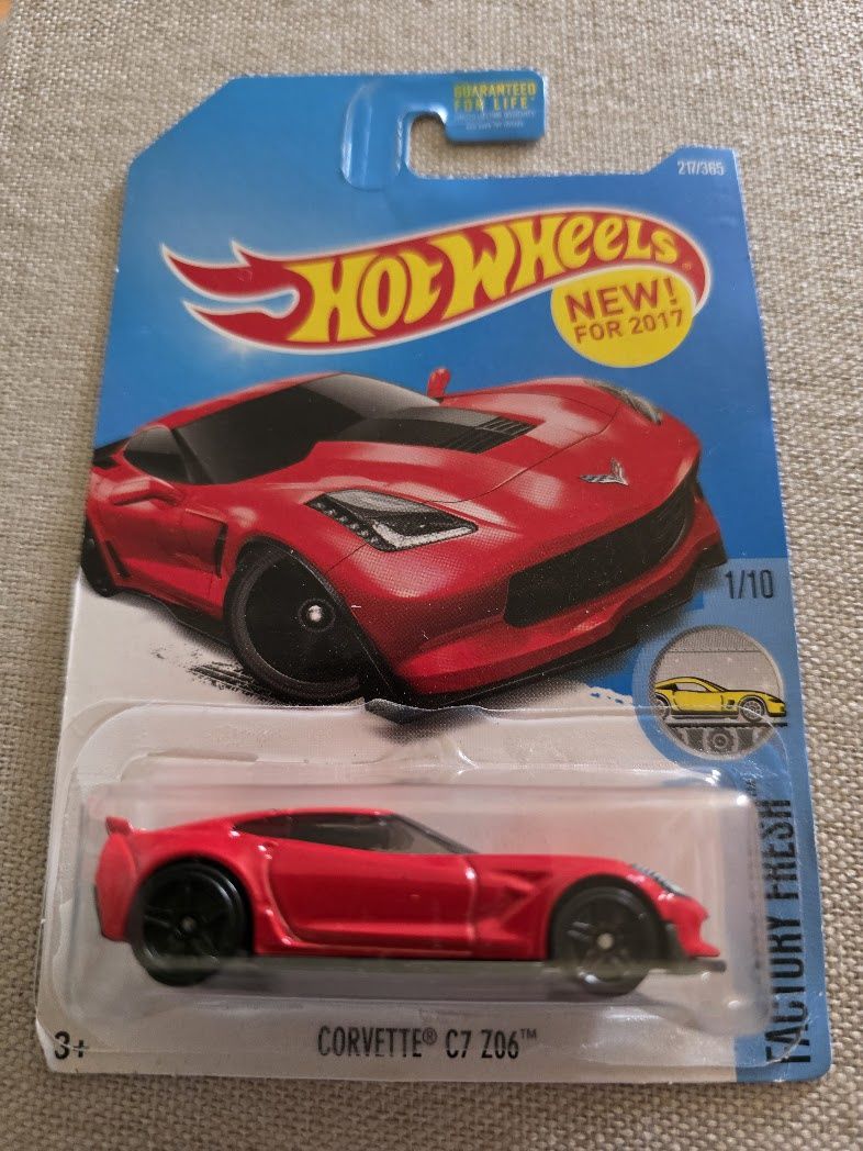 Hot Wheels FACTORY FRESH Corvette C7 Z06 *NEW 2017* Red