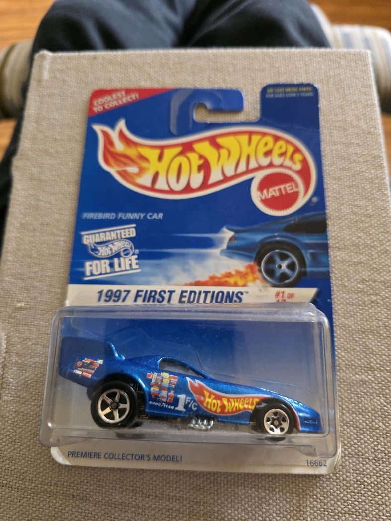 HOT WHEELS 1997 FIRST EDITIONS FIREBIRD FUNNY CAR # 509