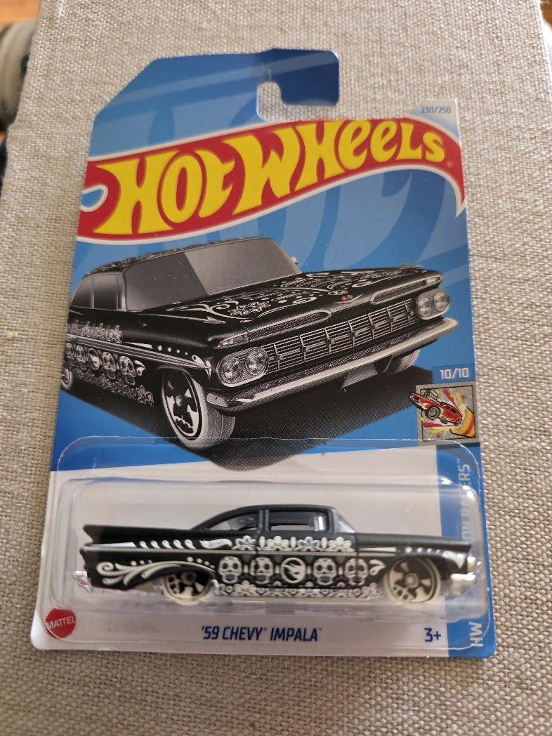 HOT WHEELS '59 CHEVY IMPALA REGULAR TREASURE HUNT 2024 HW CELEBRATION RACERS
