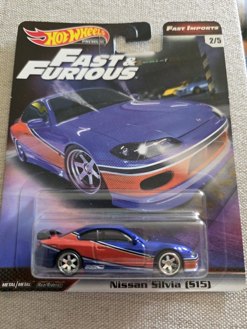 2019 Hot Wheels Premium Fast &amp; Furious Nissan Silvia (S15) Fast Imports #2/5