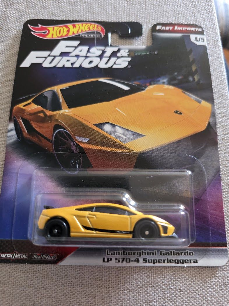 2017 Hot Wheels Premium Fast &amp; Furious Fast Imports Lamborghini Gallardo LP 570-