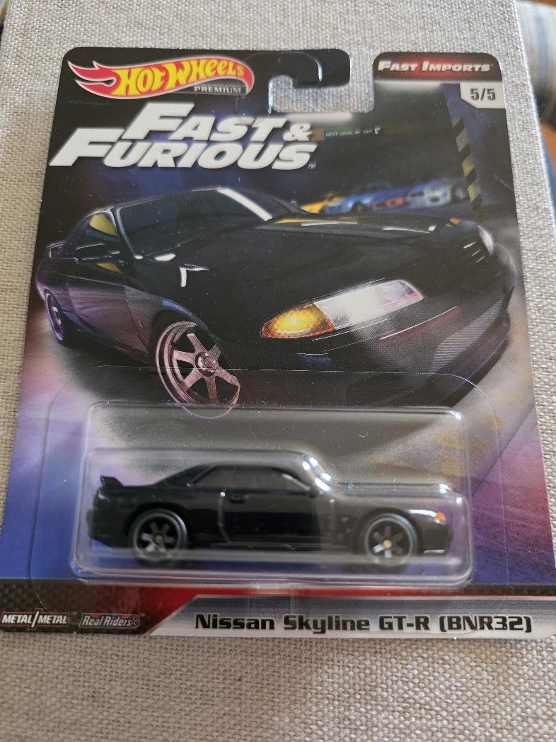 2017 Hot Wheels Premium Fast &amp; Furious Fast Imports Nissan Skyline GT-R (BNR32)