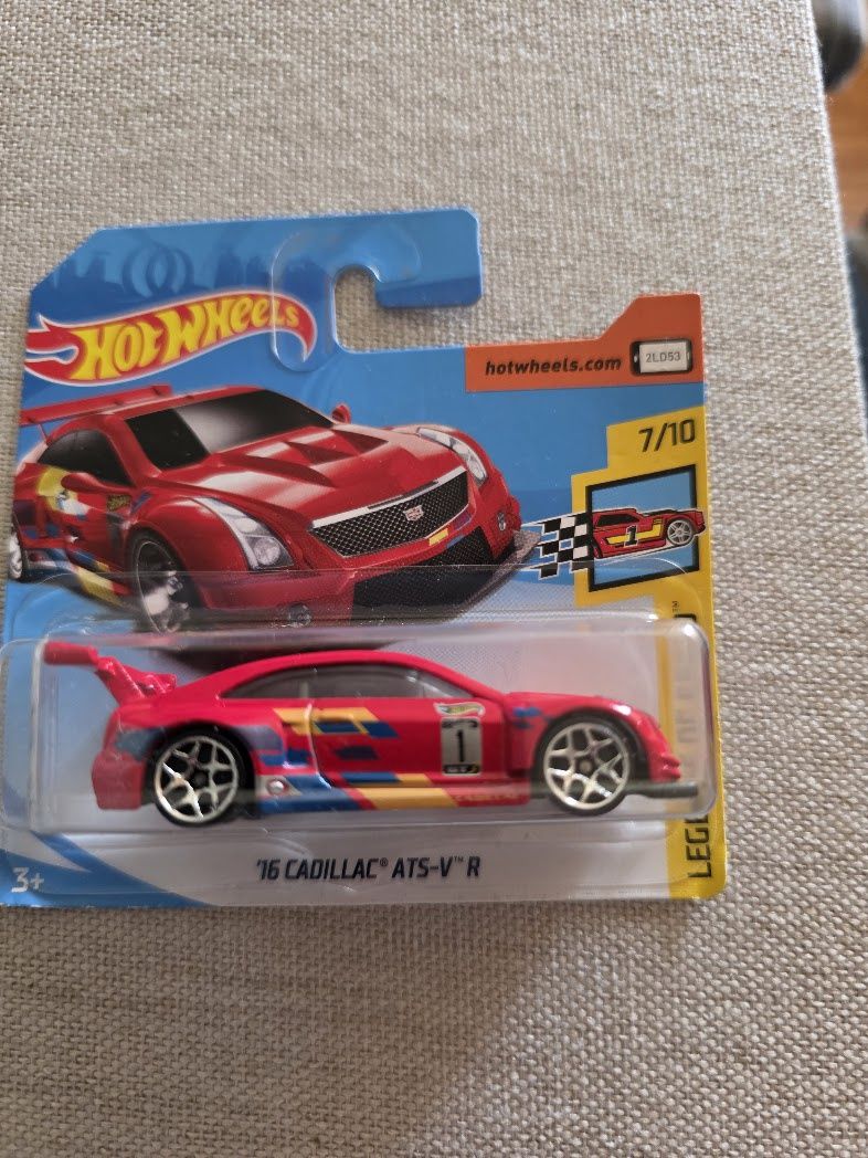 HOT WHEELS 2018 198/365 '16 CADILLAC ATS-V R NEW ON CARD Legends of Speed