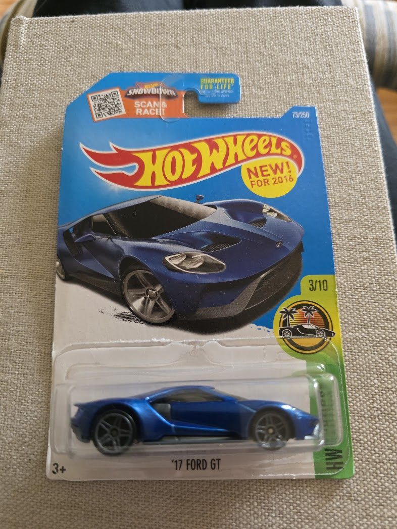 2016 Ford GT Race - Hot Wheels 1:64 HW Speed Graphics 1/10 (2017) 166/365 Blue