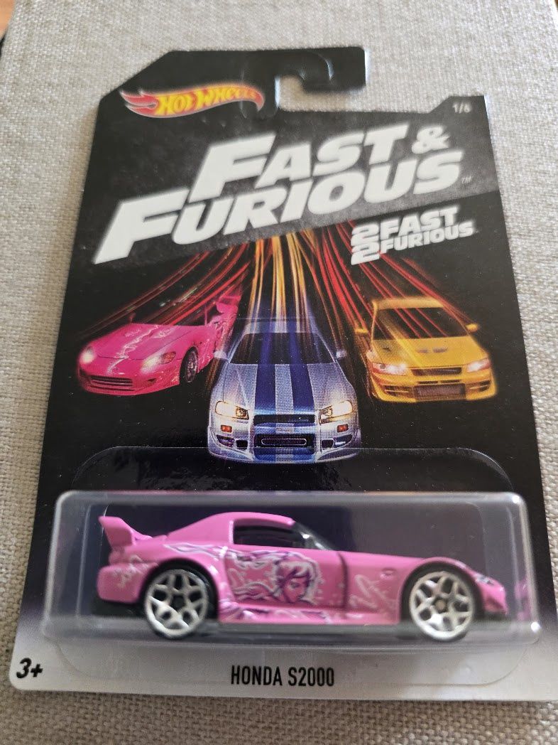 Pink Honda S2000 Hot Wheels - 2 Fast 2 Furious -Fast &amp; Furious