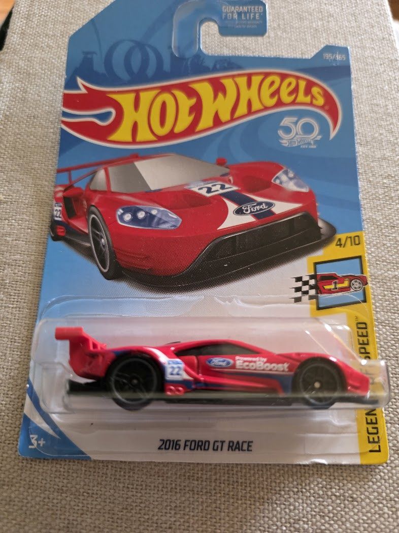 Hot Wheels - '16 Ford GT-40 Exotic Race Car, HW Legends Of Speed Series 4/10