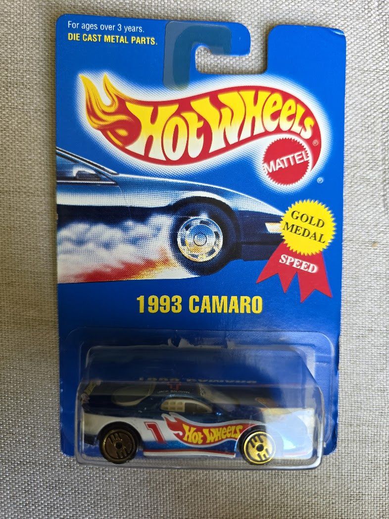 Hot Wheels Blue Card Collector 262 / 1993 CAMARO (Race Team)