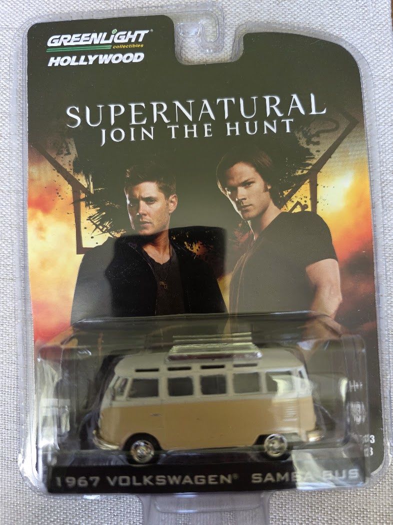 Greenlight Hollywood 1:64 Supernatural 1967 VOLKSWAGEN SAMBA BUS Diecast 44730