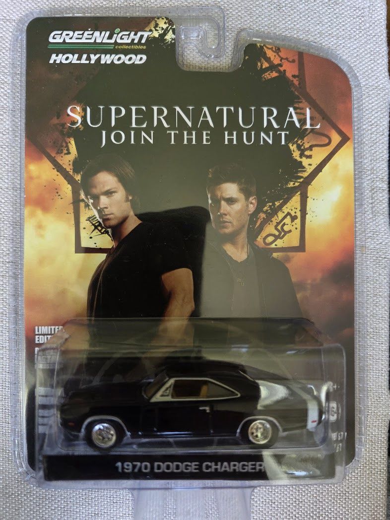 GREENLIGHT HOLLYWOOD SUPERNATURAL JOIN THE HUNT 1970 DODGE CHARGER