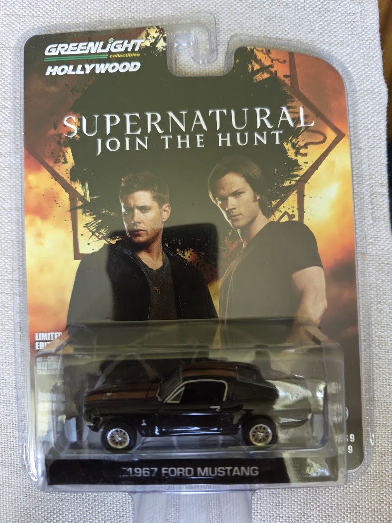 1:64 GreenLight - Hollywood Series 9 - 1967 Ford Mustang - Supernatural 44690-F
