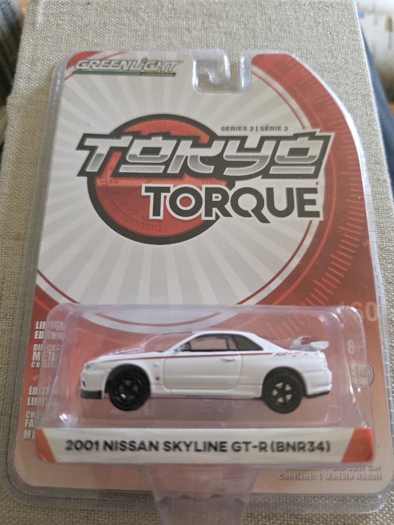 GREENLIGHT TOKYO TORQUE 5 2001 Nissan Skyline GT-R (BNR34)