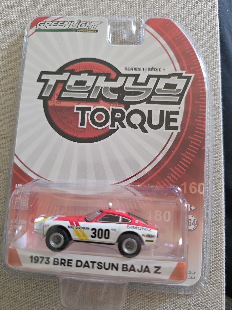 GREENLIGHT 1/64 TOKYO TORQUE SERIES 1 1973 BRE DATSUN BAJA Z NEW