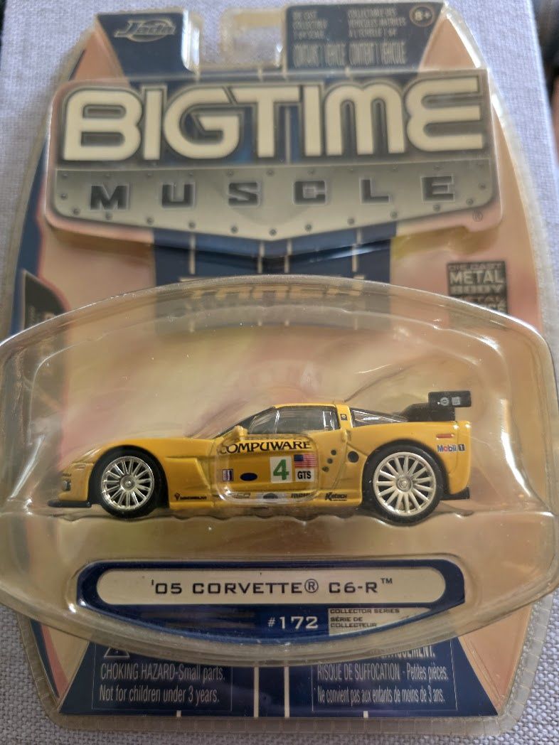 jada bigtime muscle 05 corvette c6-r #172