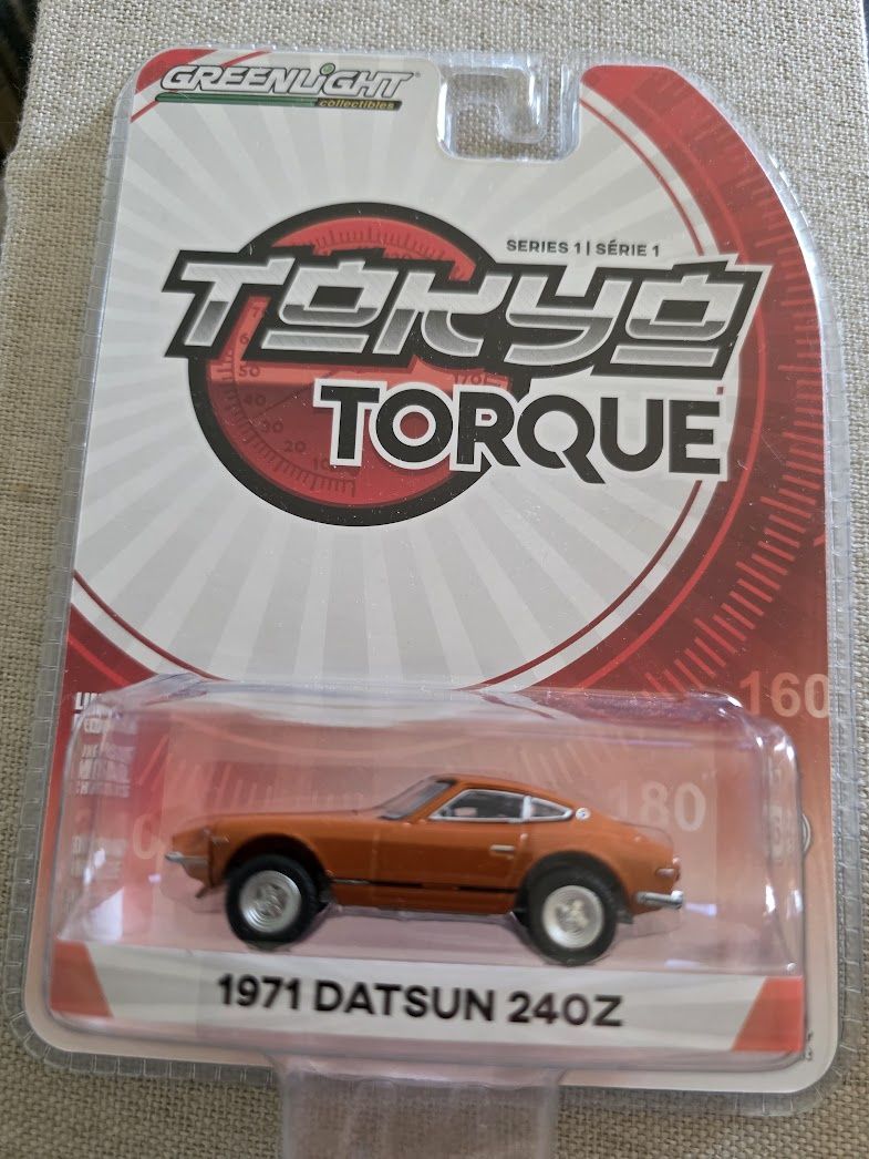 1:64 GreenLight *TOKYO TORQUE JAPAN* BROWN 1971 Datsun 240Z Sports Car