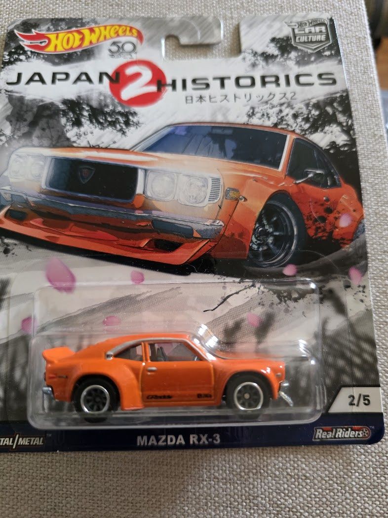 Hot Wheels Car Culture Japan Historics 2 Mazda RX-3 orange 2/5