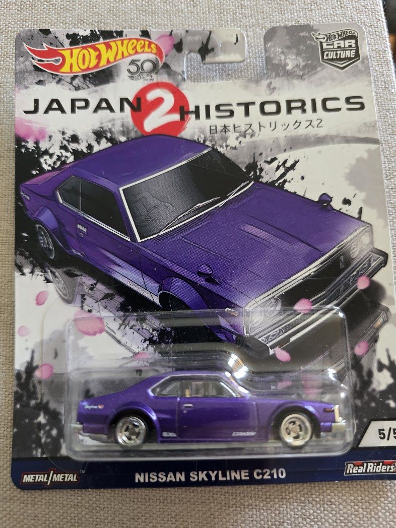 New HW HOT WHEELS PREMIUM CAR CULTURE JAPAN HISTORICS 2 NISSAN SKYLINE 2018