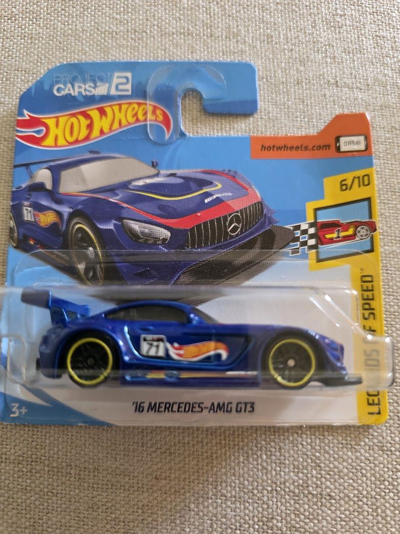 2018 Hot Wheels '16 MERCEDES-AMG GT3 - LEGENDS OF SPEED series 6/10