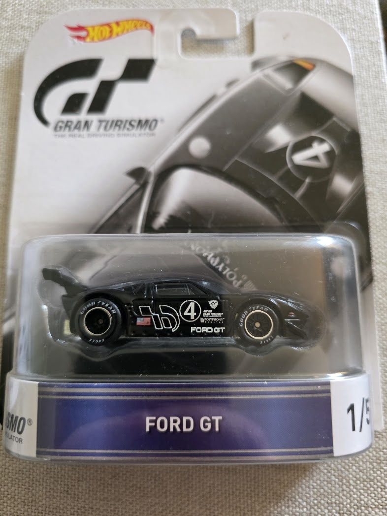 Hot Wheels-Retro Entertainment Gran Turismo Ford GT-1/5-2016