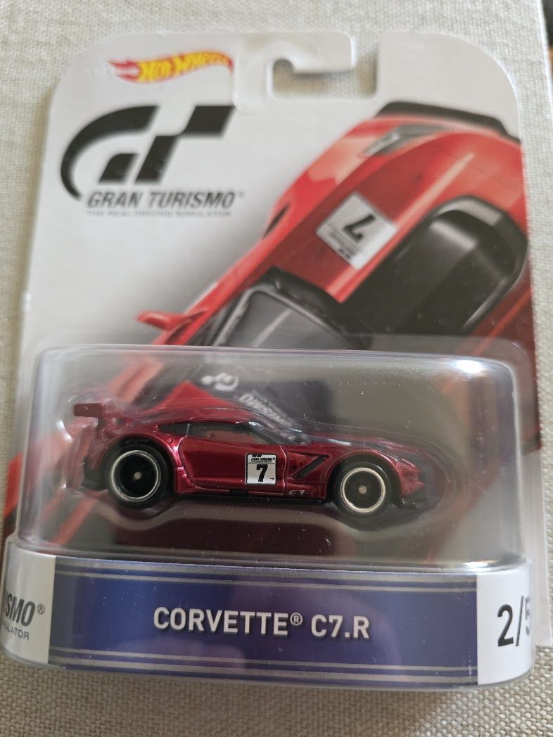 Hot Wheels Retro Entertainment Gran Turismo Corvette C7.R #2/5 DJF44