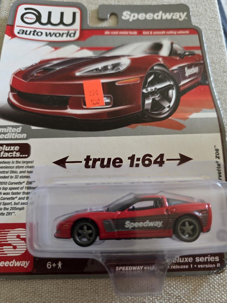 2024 AUTO WORLD SPEEDWAY 2010 CORVETTE Z06 RED