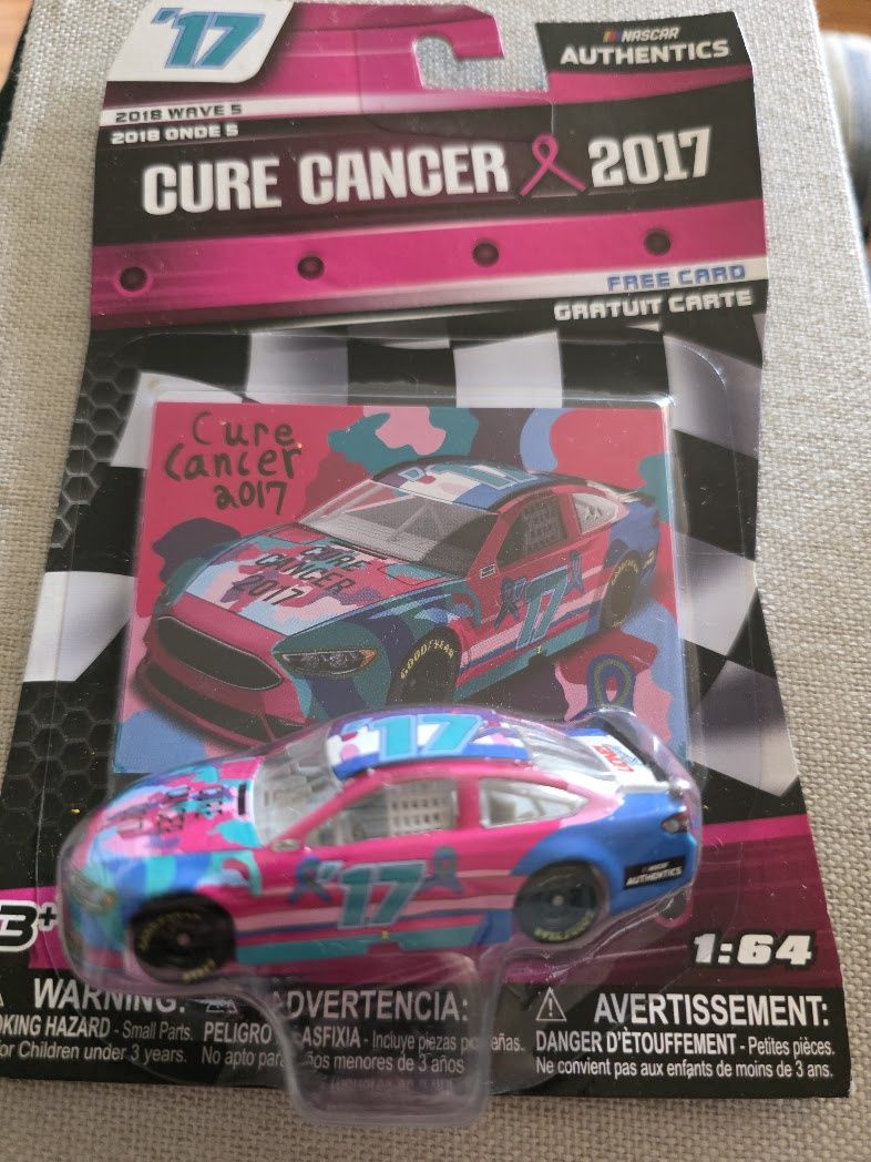 Nascar Authentics Wave 5 cure cancer 2017