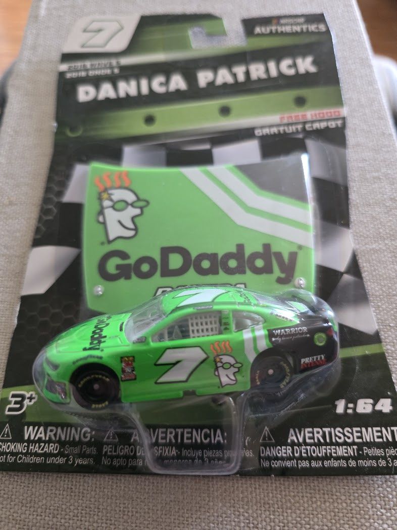 NASCAR Authentics 1/64 Danica Patrick #7 GoDaddy