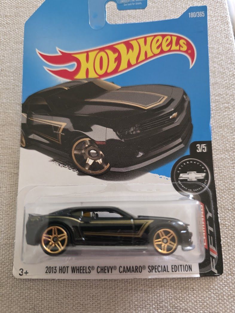 HOT WHEELS 2013 CHEVROLET CHEVY CAMARO COUPE SPECIAL EDITION FIFTY SERIES