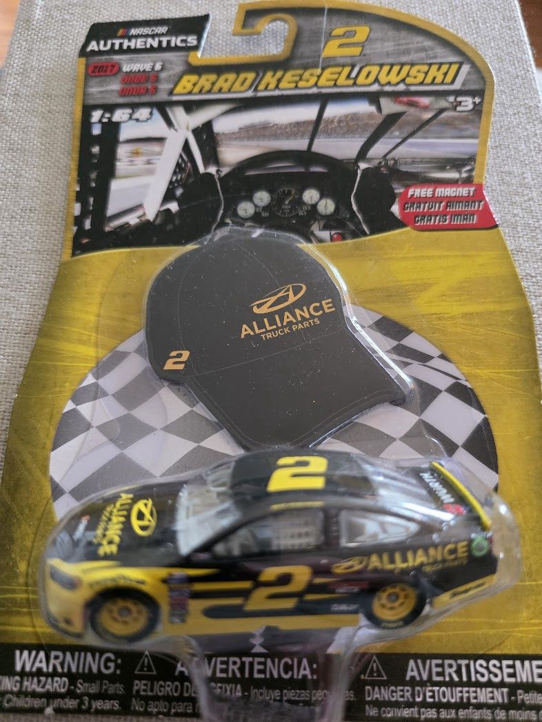 2017 Wave 6 Brad Keselowski Alliance Truck Part 1/64 NASCAR Authentics Diecast