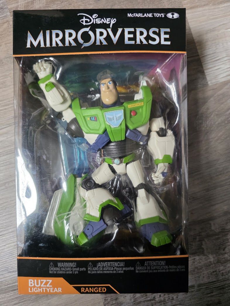 Buzz Lightyear 7 inch Action Figure - Disney Mirrorverse McFarlane Toys NEW