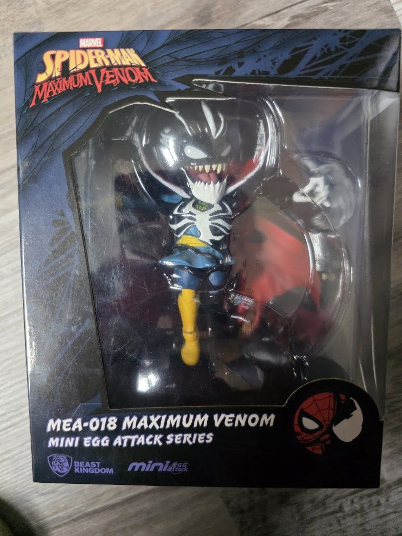 Marvel Spiderman mea-018 maximum Venom mini egg attack by Beast Kingdom