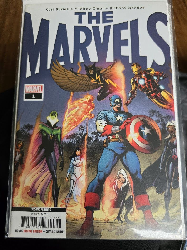 MARVEL 1 THE MARVELS SECOND PRINT