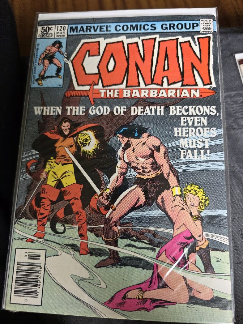 CONAN The BARBARIAN #120 MARVEL COMICS 1980