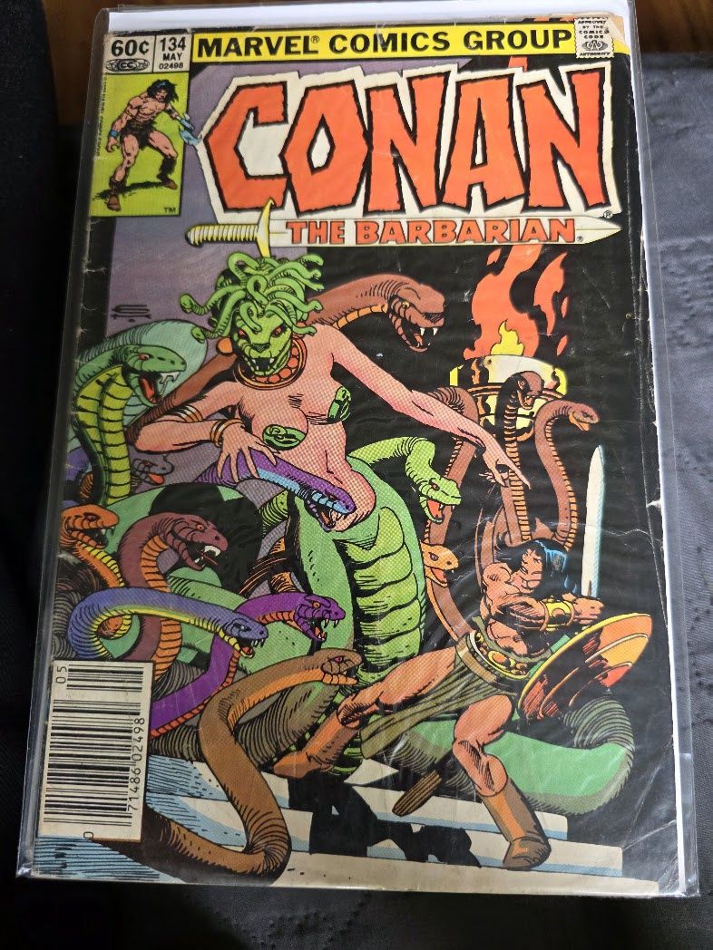 Conan the Barbarian #134 Vol. 1 1982 Marvel Comics Newsstand