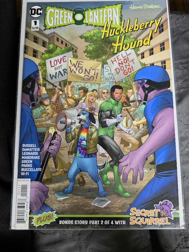Green Lantern/Huckleberry Hound Special #1 One-Shot 2018 DC Comics