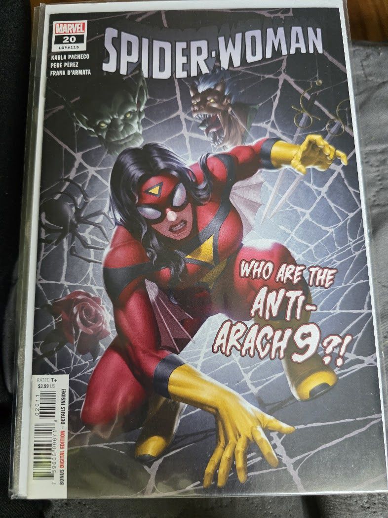 MARVEL SPIDER WOMAN WHO ARE THE ANTI-ARACH 9
