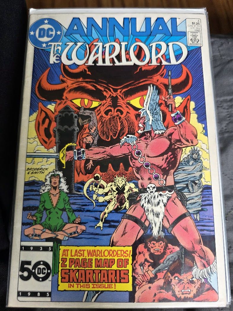 DC Comics The Warlord Annual 4