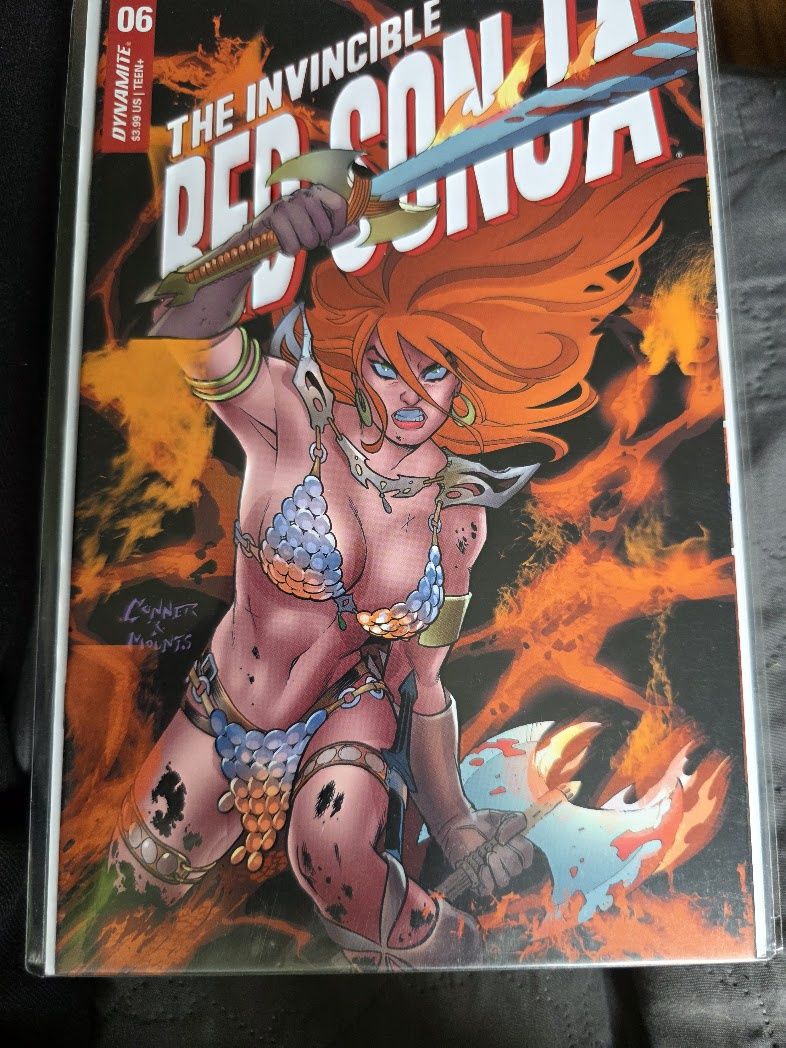DIENAMITE  THE INVINCIBLE RED SONJA 6