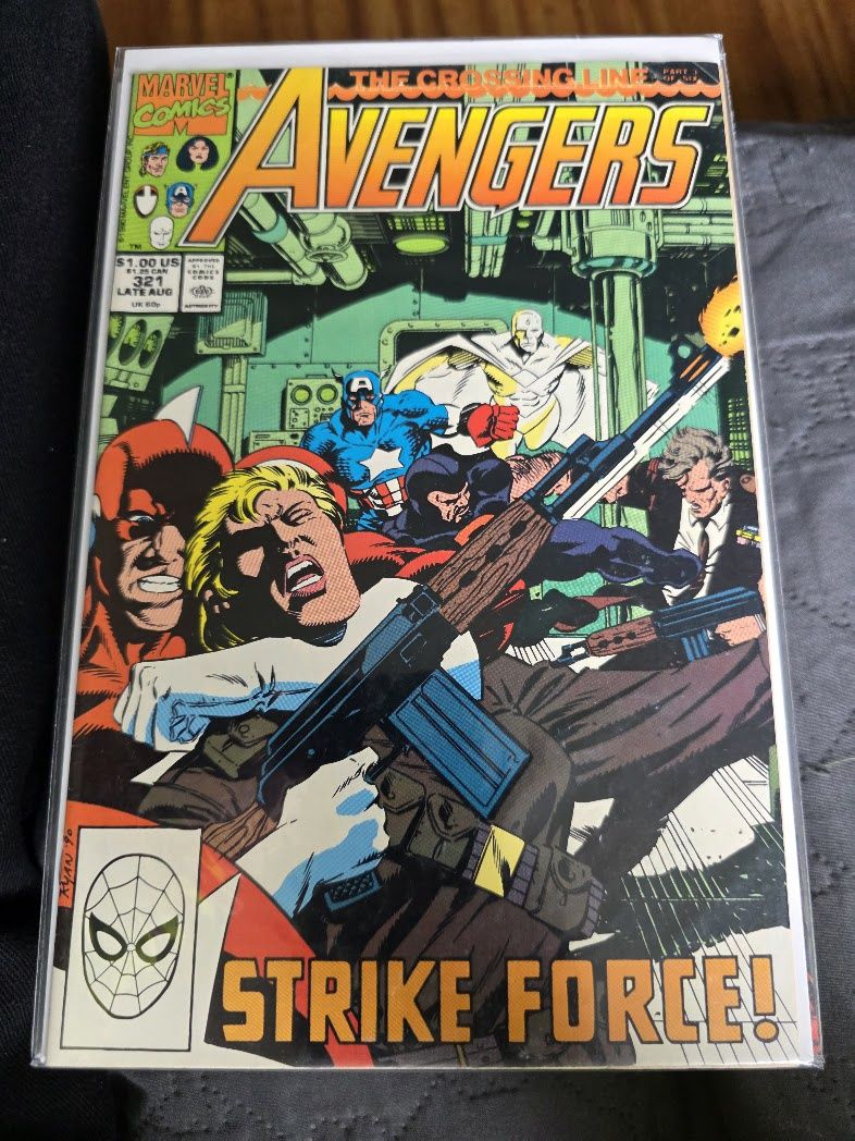 Avengers #321 1990 Marvel Comics