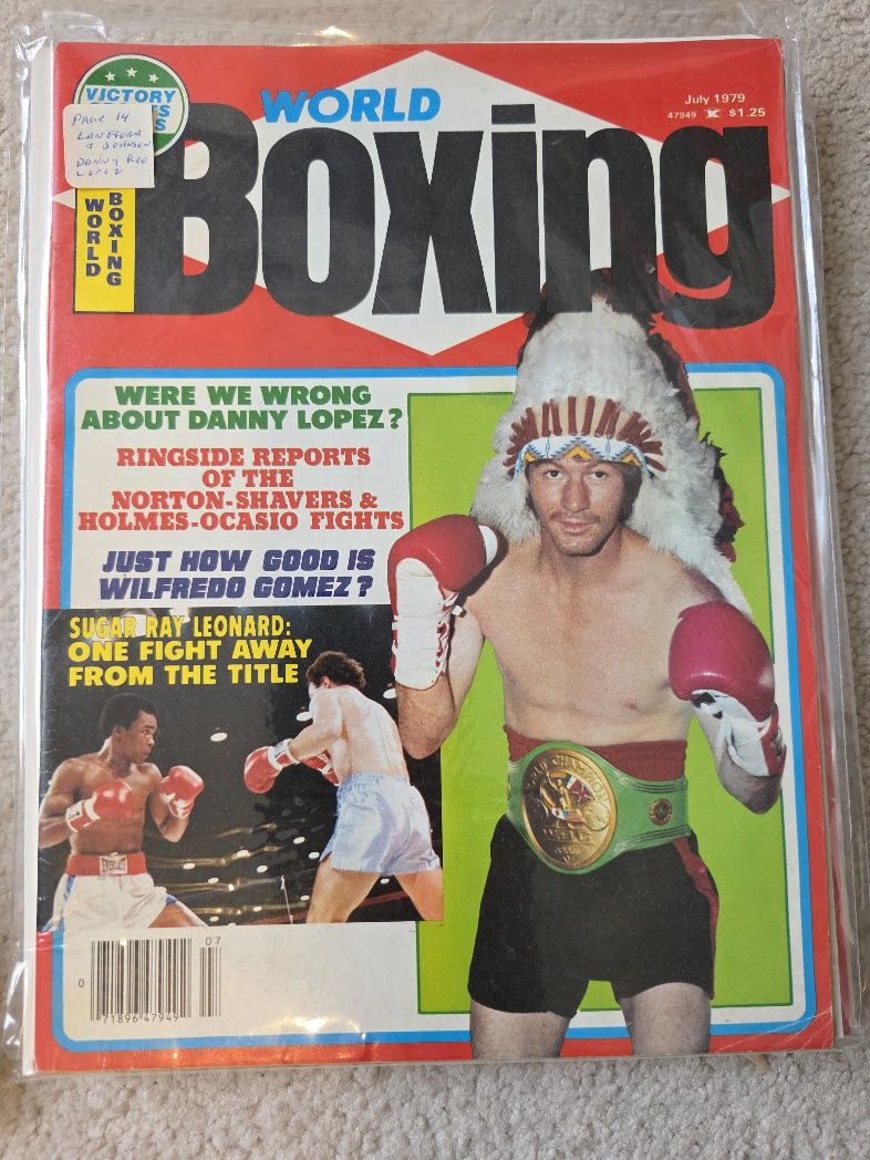 BOXING WORLD JULY 1979 SUGAR RAY