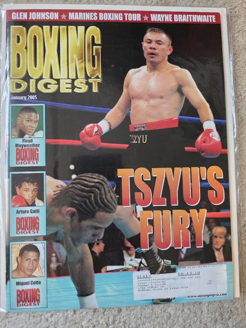 BOXING DIGEST MAGAZINE JANUARY 2005