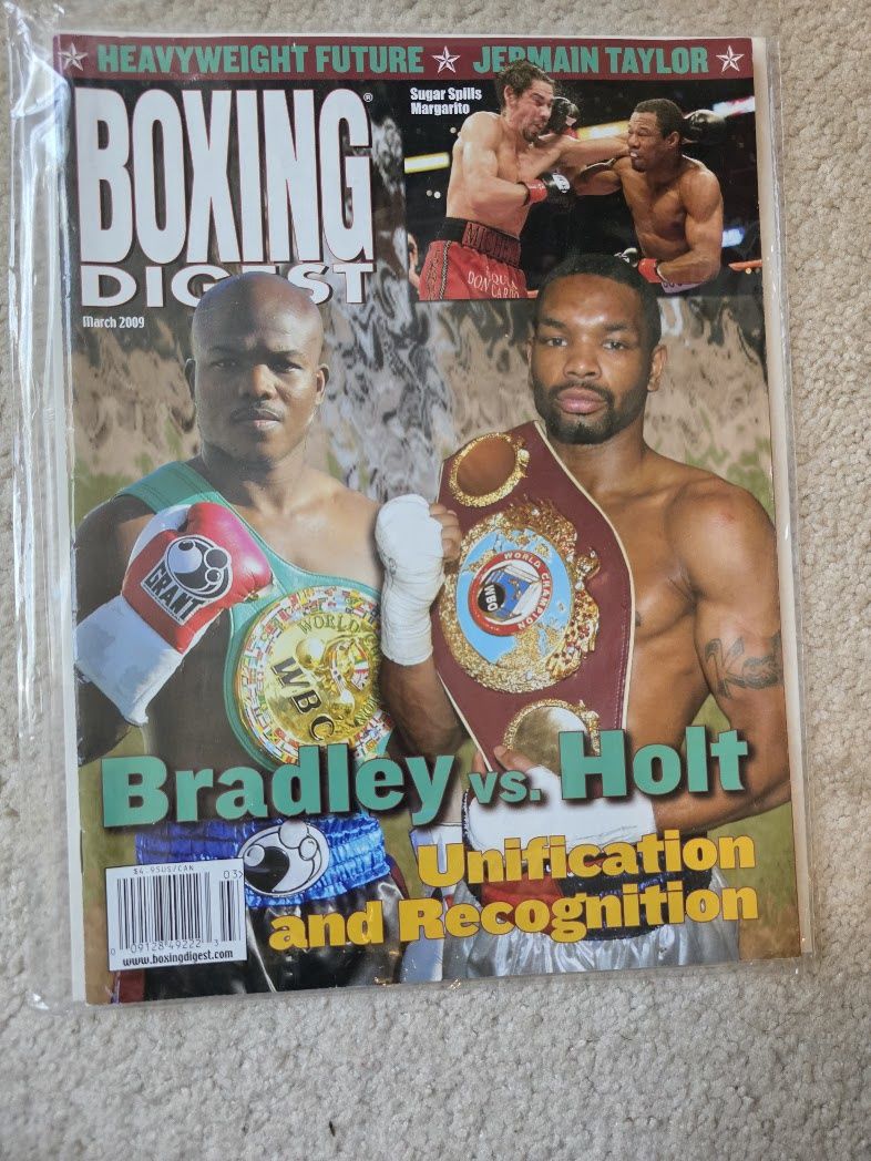 BOXING DIGEST MAGAZINE MARCH 2009 BRADLEY HOLT
