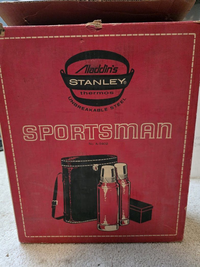 Vintage Aladdin Stanley Thermos Sportsman A-9402