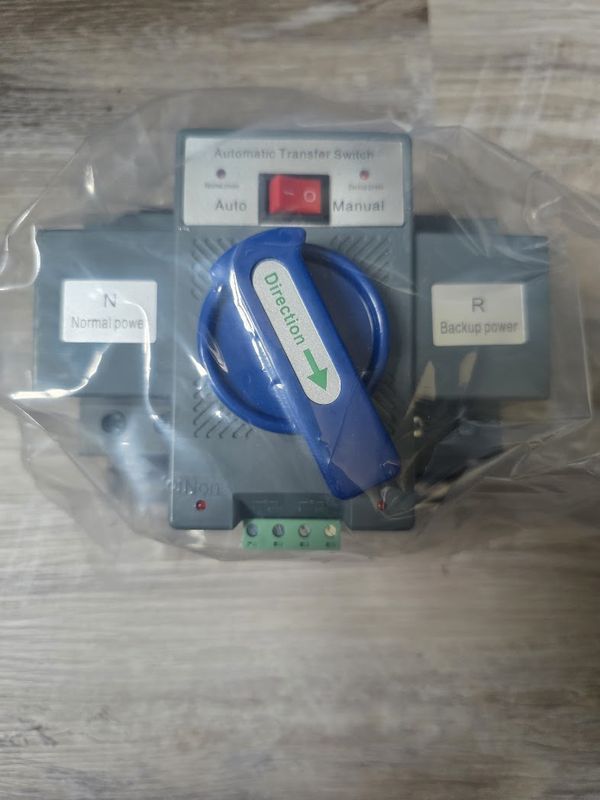 Double Power Source Automatic Transfer Switch Q2 Series 63 Amp 2 Pole Brand New