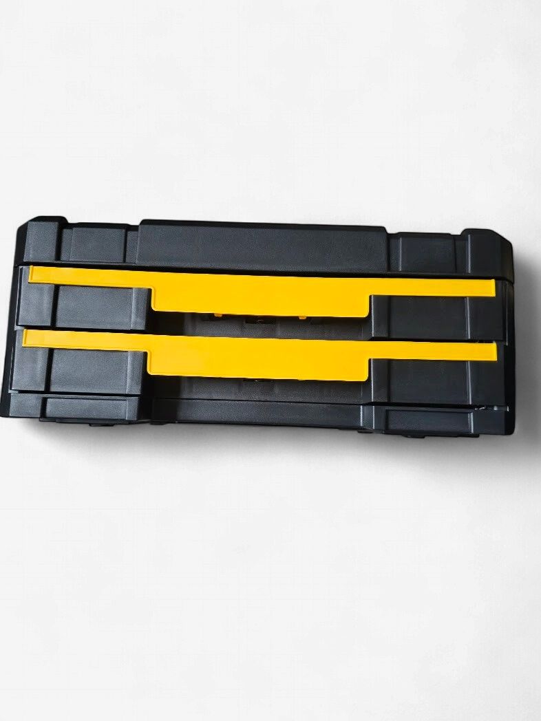 18 Inch Tool Box with Double Drawers | AIRAJ Stackable Modular Tool Organizer OPEN BOX NEW