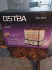 OSTBA GGJ-261B Food Dehydrator 240W 5 Trays Adjustable Temperature Timer