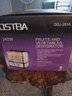 OSTBA GGJ-261B Food Dehydrator 240W 5 Trays Adjustable Temperature Timer