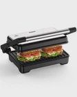 YASHE Panini Grill Press, 1200W Sandwich Maker with Non-Stick Cast