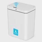 4 Gallon Automatic Bathroom Trash Can w/Lid, Touchless Motion Sensor Gabage Can